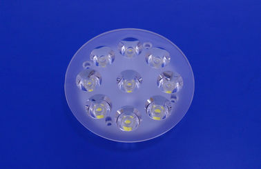 9w de Geleide Lens van Bridgelux PMMA, de Optische Geleide Lens van de Tunnellamp voor Decoratieve verlichting