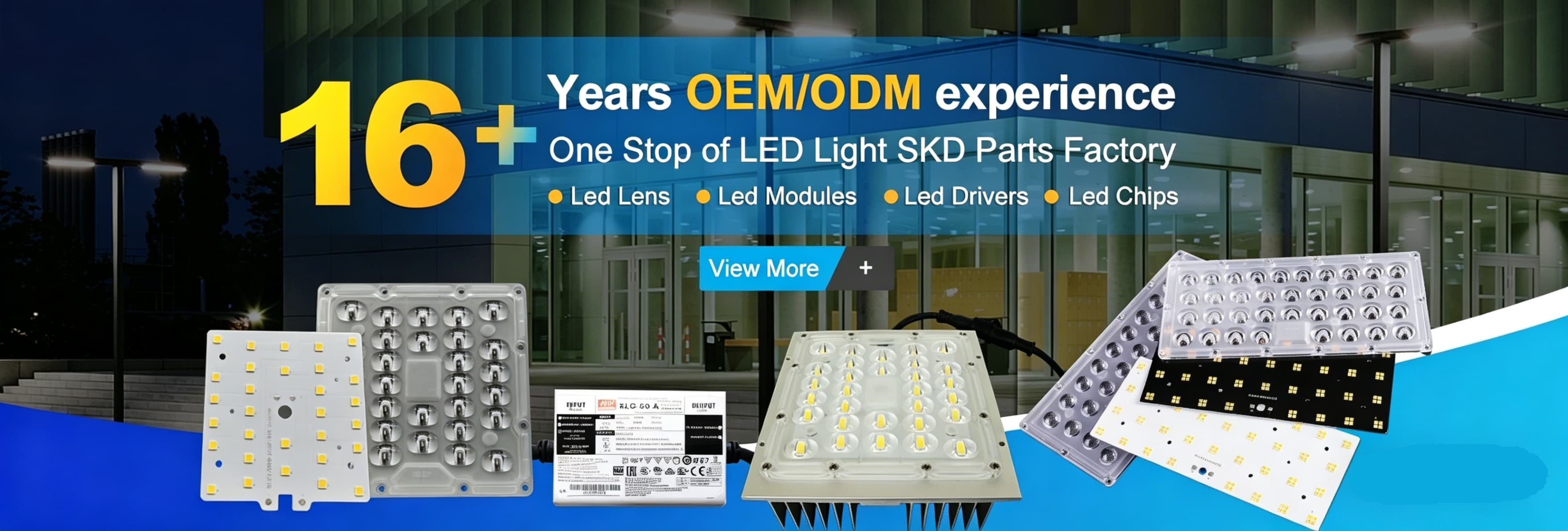 Kwaliteit LEIDENE Straatlantaarnmodule Fabriek