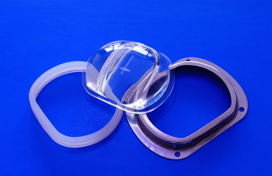 COB Led Light Lens For Led Street Lamp , Work With Cxb 2590 3590