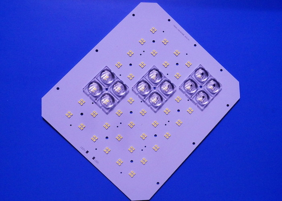 kopen 150W LED-lichtprintplaat 192 LED 3030 SMD 48V 50x50MM 4 in 1 LED-lenzen online vervaardiging