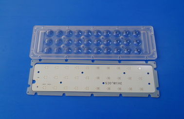 kopen de 120 graad3x10 3535 LEIDENE raad van PCB en serielens en Heatsink voor geleid buiten lichten online vervaardiging