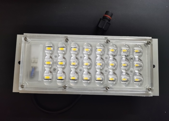 kopen 173x71mm 24 LED 5050 SMD-module LED-straatlichtcomponenten met optische lens online vervaardiging