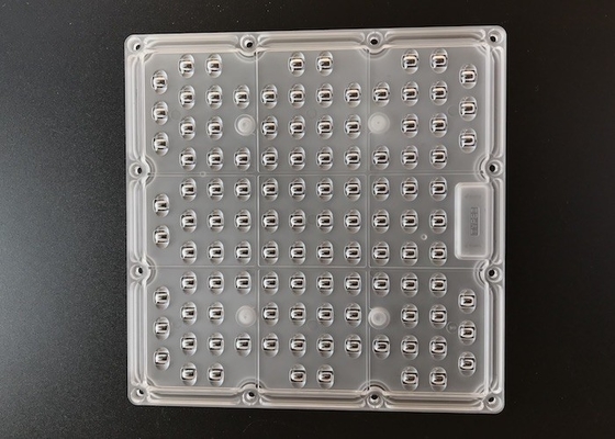 kopen TYPE 2-M 112 LED 3030 SMD optische lens 60w 80w 100w 175X175MM Streetlight Array PC lens online vervaardiging