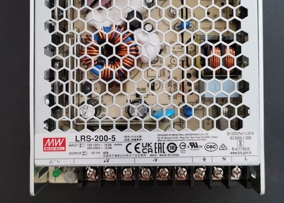 200w LRS-200-5 5V 40A Single Output Switching Power Supply For Industrial Automation Machinery