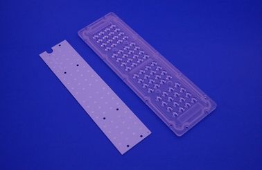 kopen Hoog rendement 3030 leidde Lens met PCB-Steun, de Graad van 64pcs 65x150 online vervaardiging