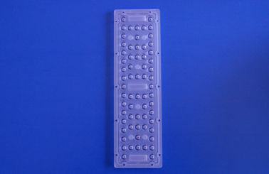 kopen LEIDENE van TYPE3 64pcs 3030 Lens 250*74mm de Kunststof Geleide Serie van de Straatlantaarnlens online vervaardiging
