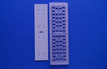 kopen 56 IN 1 LEIDENE van 30W 50W Straatlantaarnmodule met de 3535 LEIDENE van SMD 3030 Graad van PCB/van de LENS 90X120 online vervaardiging