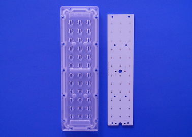 kopen 30Watt straatlantaarn Verticale Geleide Lens Dekkings3x12 36 LEIDENE 3030 3535 SMD Asymmetrische PC online vervaardiging