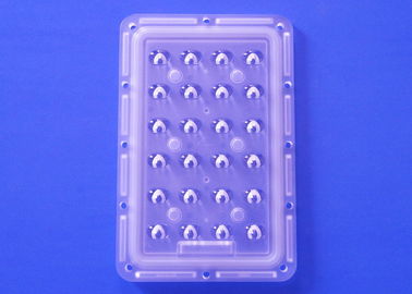 kopen 3535 LEIDENE van de de Injectievorm van SMD Plastic Optische Lens 24W XPG3 voor Asymmetrische Straatlantaarn online vervaardiging