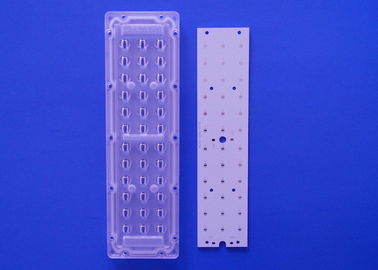 kopen van de LEIDENE van 50W 150lm/w SMD 3535 Straatlantaarnmodule de Materiële 92% Overbrenging van PC online vervaardiging