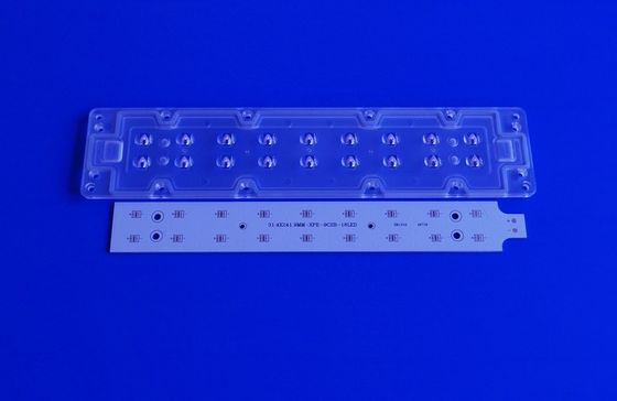 18 Watt Led Street Light Lens , Xpe Street Lamp Led Optical Lens