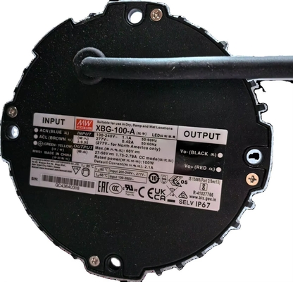 kopen XBG-100 LED-driver 100W constant vermogen 27-56V DC-uitgangsspanning voor LED-stage Spot Bay Lighting online vervaardiging