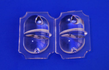 kopen De Asymmetrische Geleide Optische Lens van PC voor Rebellen de Vleklicht van 1W 3W XPE online vervaardiging