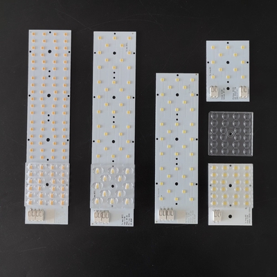 kopen 50X50MM lens Flexible PCB platen module 10w 20w 30w 50w 60w voor LED luifel Licht online vervaardiging