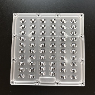 kopen 175x175mm 5050 SMD LED array Lens TYPE 2 square light lens 60w 120w online vervaardiging