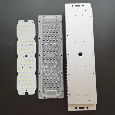 kopen Van de LEIDENE van de weglamp van LEIDENE Straatlantaarnmodule 50W SMD 3030 Optisch de Lensmateriaal Rangpc online vervaardiging