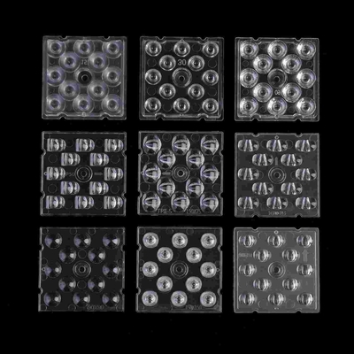 kopen Hoge de Baai Lichte Lens 12 van ROHS in 1 90 graad SMD 5050 leidde de Optische Lens van PC online vervaardiging