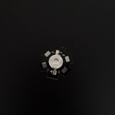 Single 1 watt / 1w High Power Led Light Emitting Diode 520nm With Star PCB