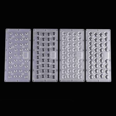 151x81 Degree Optical Led Street Light Lens PC LED Lens For Road Light