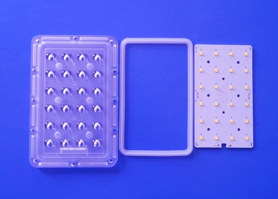 kopen LEIDENE van Shoeboxcr 3535 Verlichtingsmodule met 24pcs-LEIDENE van Cr XTE PCB online vervaardiging