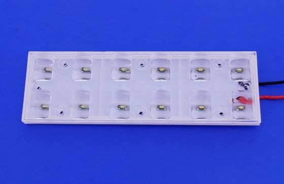 12W Led Street Light Lens For Led Lamp , Higher Lumen PMMA Lens