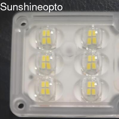 3030 SMD LED PCB Board for Street Light Modules Offering Customized Lens and Board Design and Power from 30 to 45W