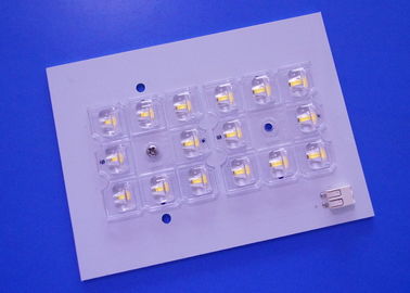 kopen Van de 16 LEIDENE PCB Straatlantaarnmodule schepen Wit Soldeerselmasker met 8 LEIDENE Lens typeii-M in online vervaardiging