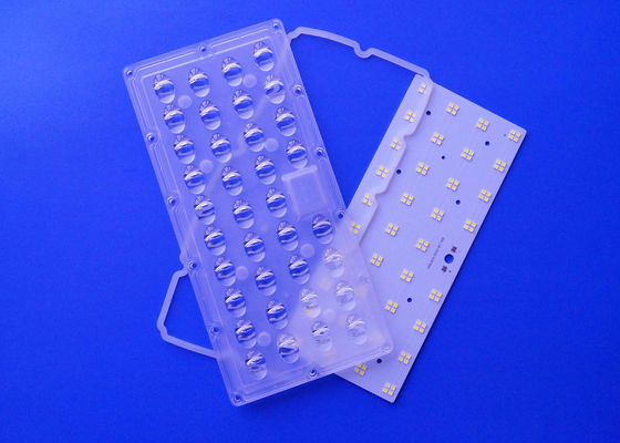 3030 SMD Led Outdoor Street Light Fixtures Module 100 Watt 253x120mm 151x81 Degree