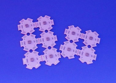 kopen De Raad van UVC Hoge de Machts LEIDENE van 1W Sterpcb van SMD 270-280nm 20mm voor Kiemdodende Lamp online vervaardiging