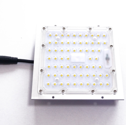 kopen De vierkante Vormsmd3030 van de LEIDENE Pakking van het de Uitrustingen50w 150lm/W Silicone Straatverlichting online vervaardiging