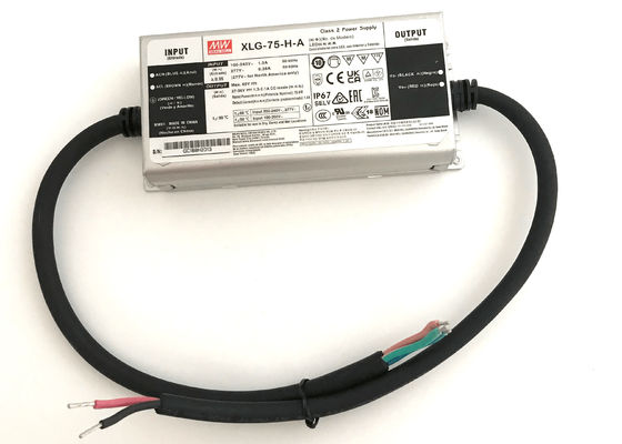 90V - 305VAC Constant Power LED Driver 75 Watt For LED Lighting