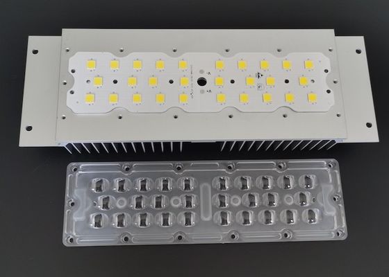 7070 SMD Sidewalk Module PC Lens Street Light Module 50W-120W met 158x103 graden TYPE2-M