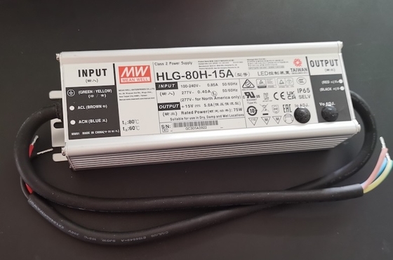 HLG-80H-15A 15v 5A 80W Dimmable Led Light Driver, constante stroom led stroomtoevoer