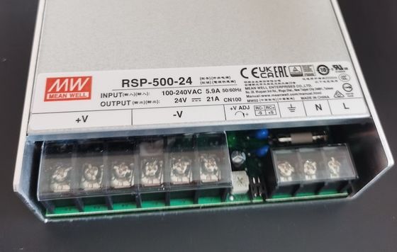 MEAN WELL RSP-500-24 24V 21A 504W AC DC Ingesloten schakelende voeding met enkele uitgang