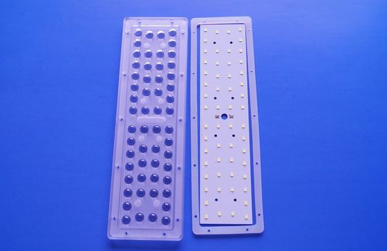 High Power LED 3030SMD LED Module And 30x70 Degree PC Street light Lens For 56W