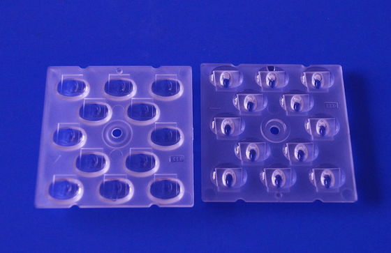 50x50mm LED Straatlantaarnlens met Optisch PC Materiaal en TPIII-M Lichtbundel voor SMD 3030 LEDs
