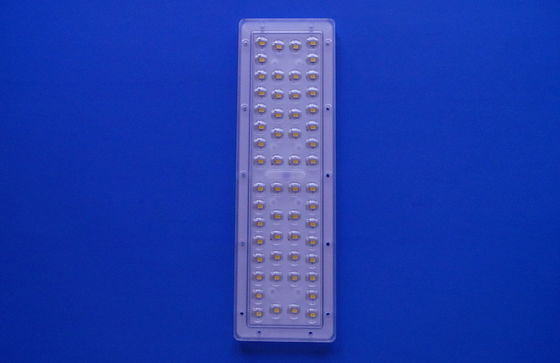 56 IN 1 30W 50W LED Street Light Module With SMD 3030 3535 LED PCB / LENS 90X120 Degree