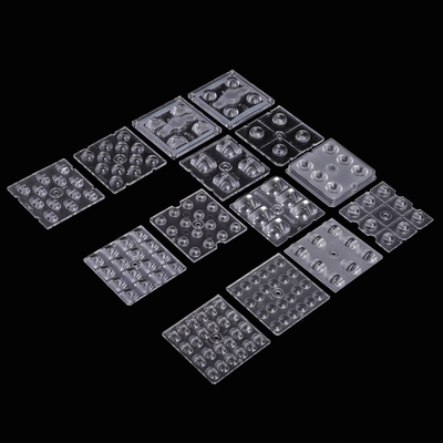 50x50mm Led Lens 4/6/8/12/16/24 Punten Plastic pmma Led Optische Linsen Voor Straatlicht/Vloedlicht