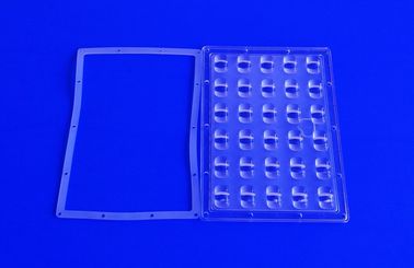 PMMA-LEIDENE Straatlantaarnlens voor Module 171x125x8.13mm van de Weglamp