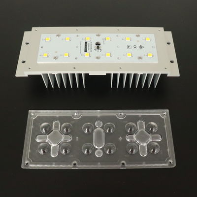 12–50W 5050 SMD LED-straatverlichtingsmodule met 145x70 graden stralingshoek en geïntegreerd aluminium koellichaam voor industriële en wegverlichting