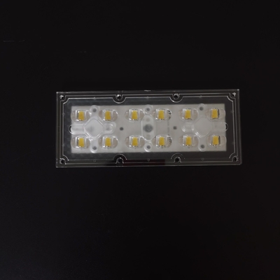 de LEIDENE van 100W 28pcs 7070 SMD Raadsmodule van PCB voor Straatlantaarns