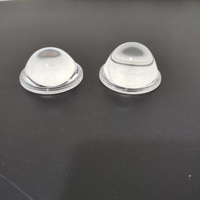 Dia 50mm Height 24mm cob led reflector , optical glass lens for led road lamp