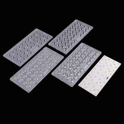 Parkeerterrein 100W Kleur 3000K-6000K LED straatlicht Componenten Wegverlichting