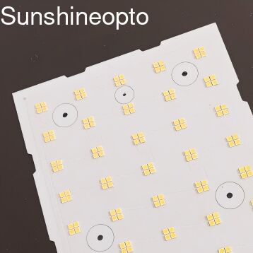 150W SMD 3030 LED PCB Board 91% Transmittance Optics Array Lens voor LED Street Light Module