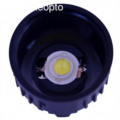 Optische PMMA LED-lens met kijkhoek van 45 graden en formaat van 19,8x10,75 mm voor LED-spot