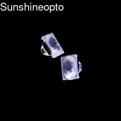 Smalle 10 graden bundel hoek 22mm diameter LED optische lens met optische kwaliteit PMMA voor buiten helder licht