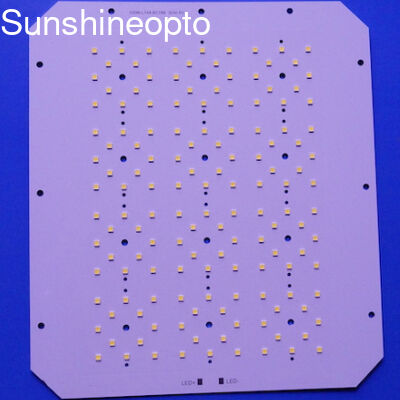 Aangepaste 120W 144 punten 3030 SMD printplaat met 50x50mm LED-lens