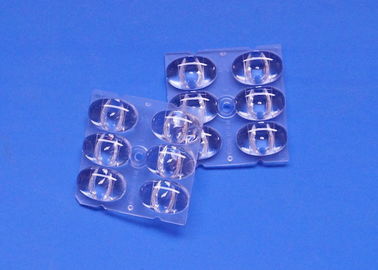 6 in 1 van de 5050 SMD-LEIDENE Brede Duurzame de Hoek160x80 Graad typeii-m Straatlantaarnlens