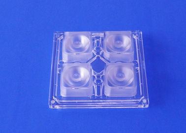 Optische Rangpc leidde LEIDENE van de Lamplens 90x90 4 SMD 5050/5730 voor Hoge Baaiverlichting