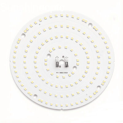 100W 3030 LED PCB-module met hoogbouwlens 92% lichtdoorlatendheid PC optische lens voor industriële hoogbouwverlichting